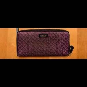 Coach Zippered Wallet